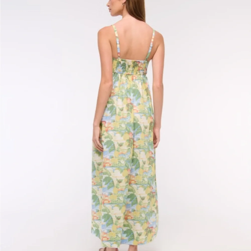 Abercrombie Sweetheart Babydoll Maxi Dress Medium Petite